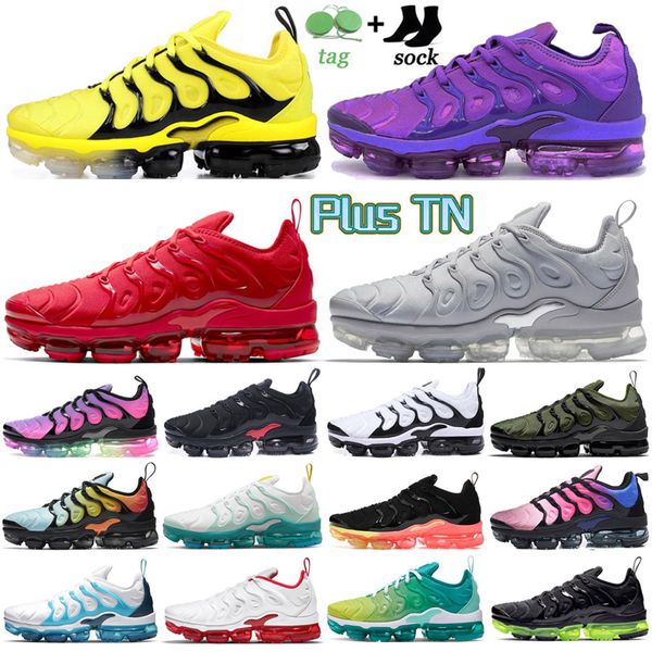 

fashion tn tn plus men women running shoes triple black white trainers aqua silver particle wolf grey hyper blue worldwide sky pink water me