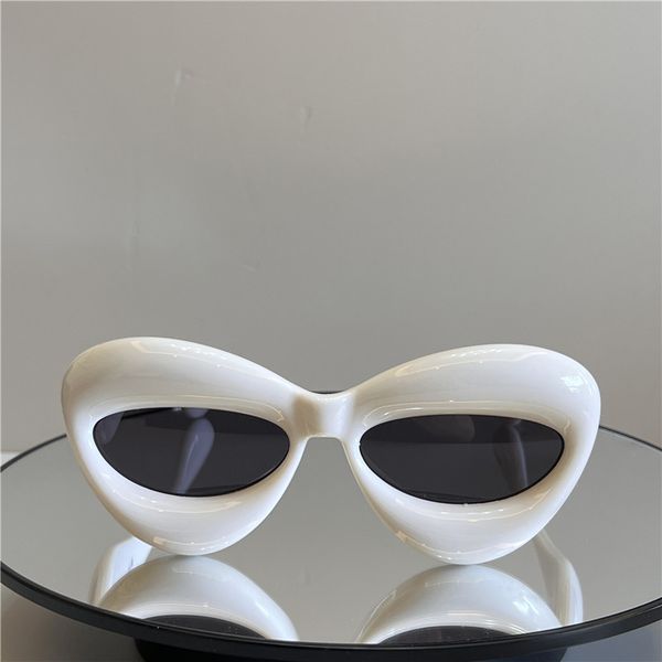 

ooo smith designer sunglasses for women and man bubble push inflatable quirky colored lips sunglasses for men design eyeglasses cool eyewear, White;black