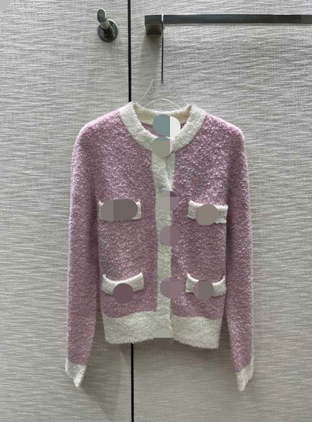 

1201 xl 2022 autumn sweaters women's pullover crew neck pink long sleeve brand same style women's weilan, White;black