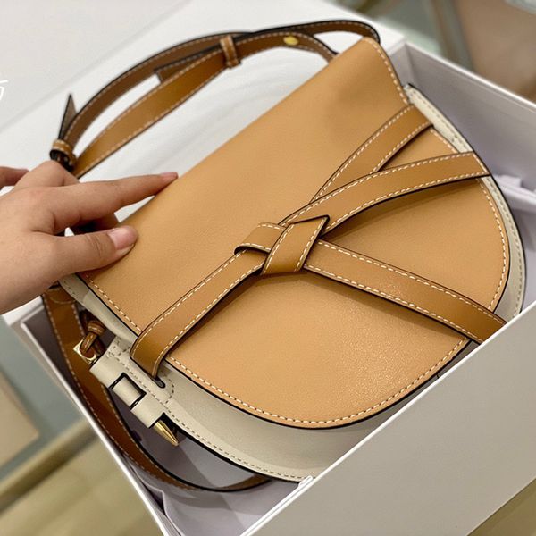 

luxurys handbags designer bags gate saddle bag women shoulder crossbody handbag leather lady wallet wholesale tote bags