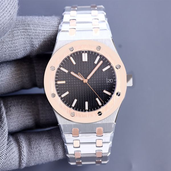 

Luxury WITH BOX Mens Watch 41mm Master Automatic Mechanical Sapphire Classic Stainless Steel 5AT Waterproof Luminous montre de luxe 2813 movement wristwatch, With waterproof