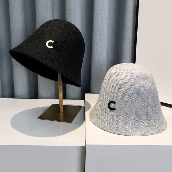 

wholesale desinger buckets hat luxury wide brim weaving letters hats letter 2023 sunhats fashion trend travel bucket high-quality garden cap, Blue;gray