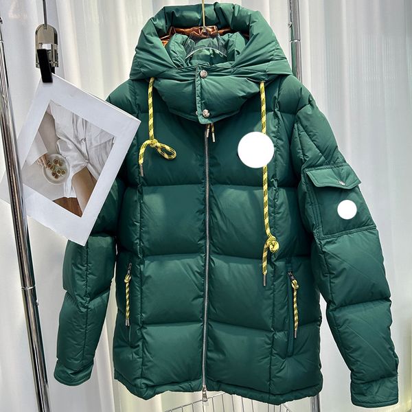 

mariveles mens down coats puffer jacket designer embroidered badge womens anniversary winter jackets french brand puffer jackets, Black