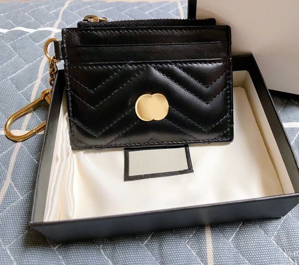 

genuine leather woody famous card holder wallets purses luxury bags designer passport holders key pouch womens men wallet wristlets keychain, Red;blue