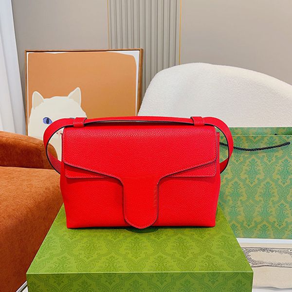 

crossbody bag shoulder messenger bag postman handbag purse flap women marmo wallet fashion metal letter plain hasp hardware adjustable strap