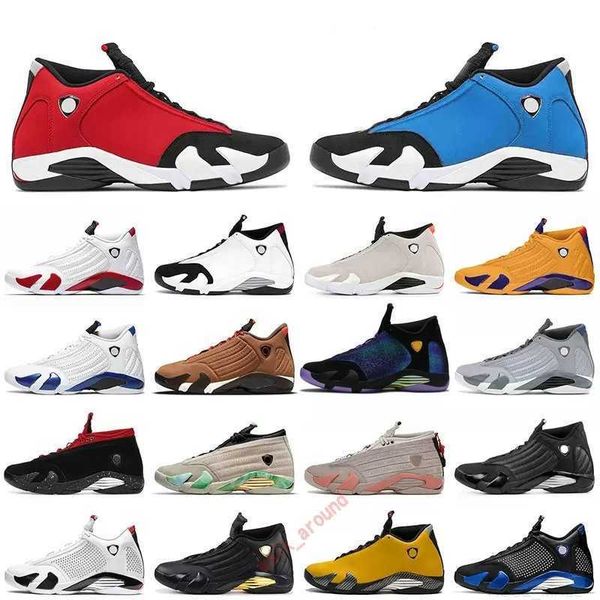 

basketball shoes 14s mens jumpman 14 ferrar university chameleon gold hyper royal thunder red lipstick fortune winterized black