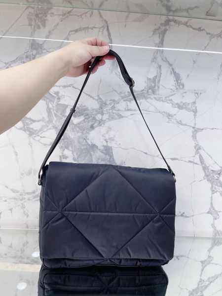 

5a quality winter fashion crossbody bags nylon tote bag luxury bag designer women's handbag flap wallet large capacity messenger bagbla