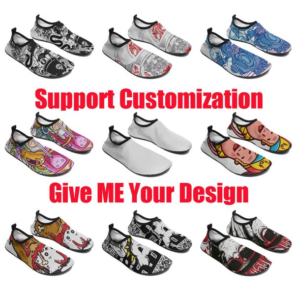 

designer customs water shoes diy for mens womens red trainers sports wading sneakers runners customized shoe
