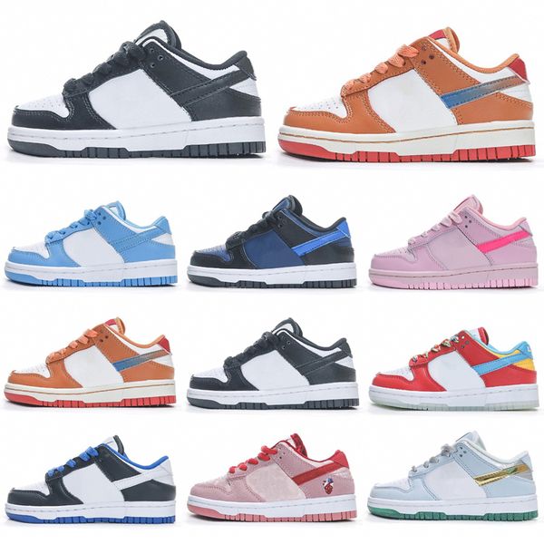 

kds running shoes outdoor sports sneakers white black grey fog gold unc sail one university red low children boy girls trainers jogging walk