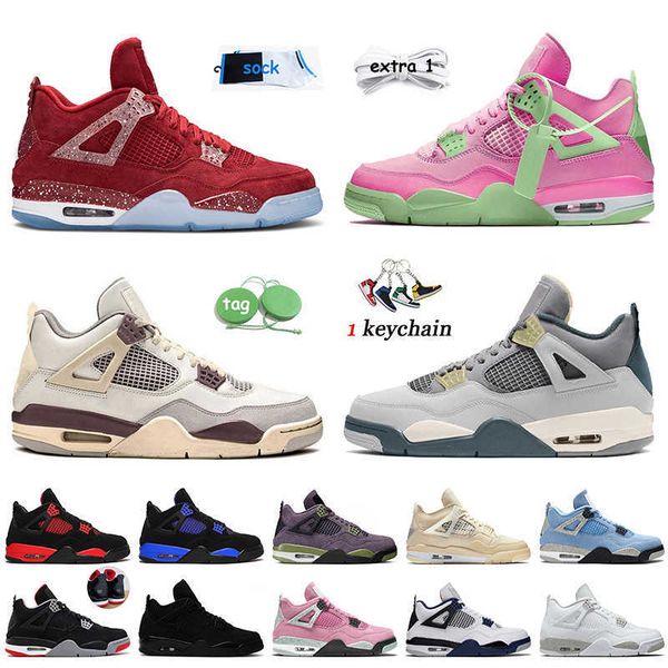

2022 jumpman 4 basketball shoes craft 4s iv a ma maniere violet ore sail pink offs white oreo blue red thunder canyon purple black cat