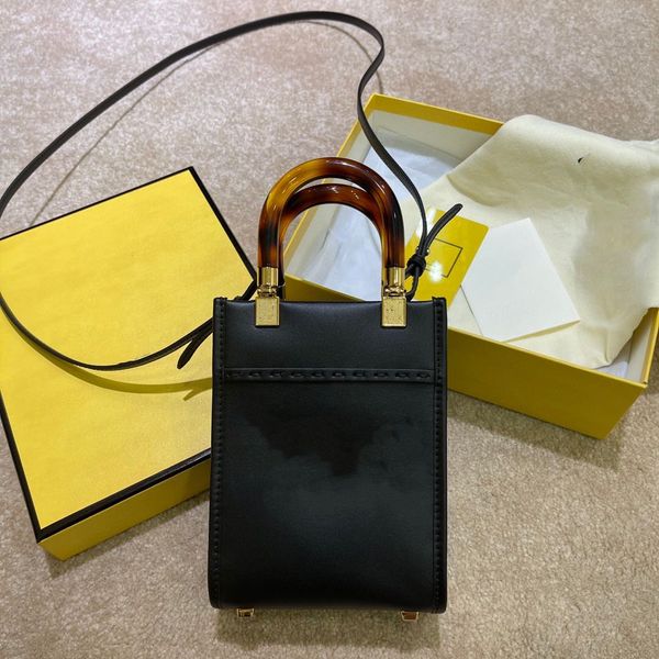 

fashion leather tote black messenger bag european and american retro designer portable shoulder bag