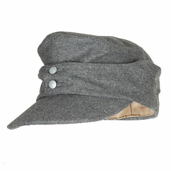 

outdoor hats tomwang2012. wwii ww2 german army em panzer m43 m1943 field wool cap grey hat collection military war reenactments 221201, Black;white