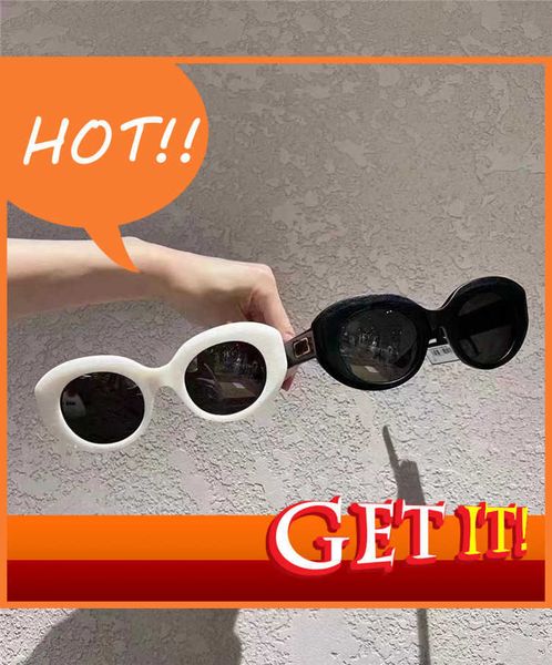 

fashion luxury designer sunglasses 2022 new b family ins windnet red same style round frame fashion personality street pgraphy for men and w, White;black