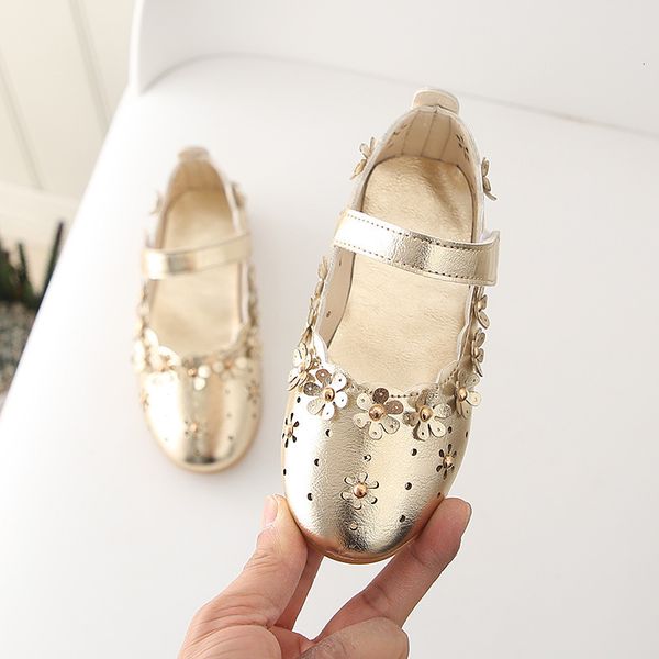 

sneakers kids baby toddler girl children white wedding party princess leather soft bottom shoes girls flower single a966 221130, Black;red