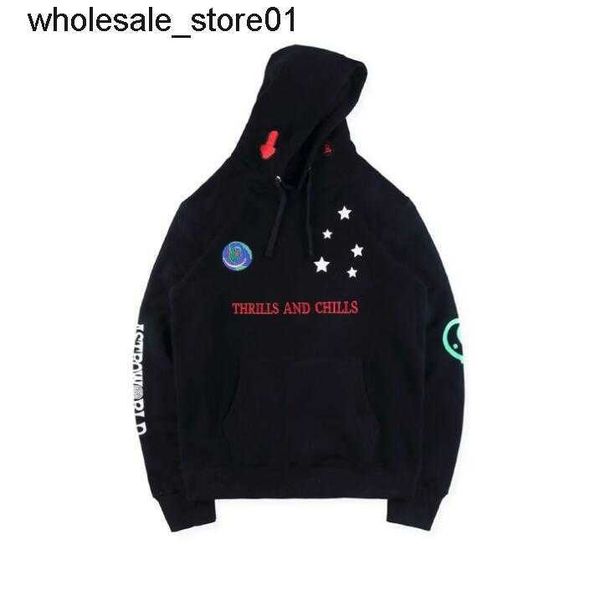 

men's hoodies designer sweatshirts fashion embroidered mens casual male pullover fashion streetwear loose hoodie, Black