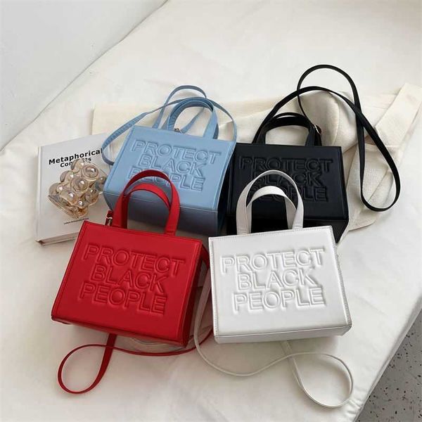

cross body bag women handbags fashion letters tote bag designer luxury pu leather shoulder crossbody s protect black people shopper men 2212
