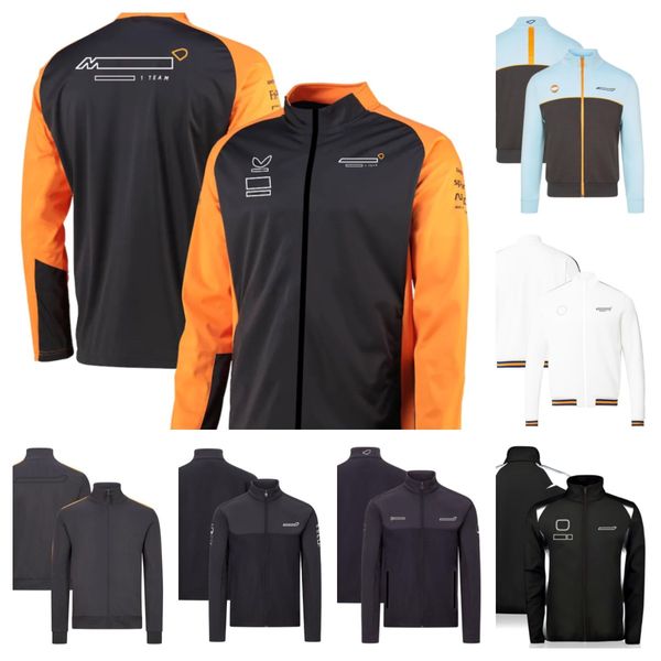 

f1 team uniform men's sports racing uniform casual zipper sweater coat
