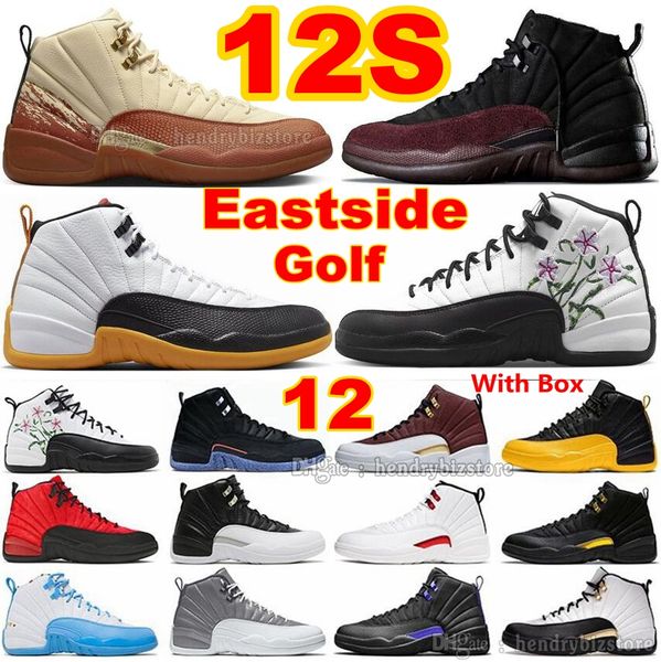 

high 12s eastside golf muslin basketball shoes mens 12 ama maniere black taxi varsity red floral michigan stealth hyper royal university