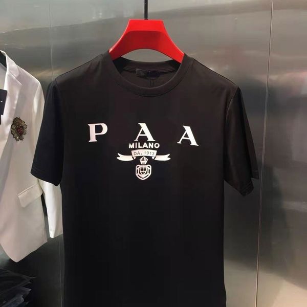 

tees tshirt summer fashion mens womens designers t shirts long sleeve luxurys letter cotton tshirts clothing polos short sleeve high, White;black