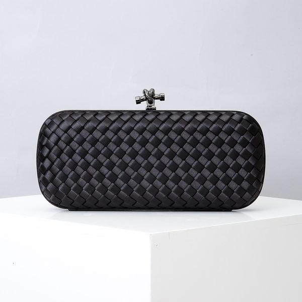 

evening bags hand-woven women clutch purses fashion simple shoulder crossbody ladies casual banquet dress for party 221130