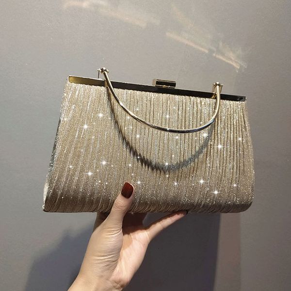 

evening bags yoreai fashion women bag brand party banquet glitter pack for ladies wedding clutches handbag dinner chain shoulder 221130