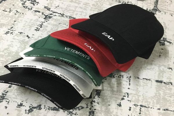 

vetements new baseball caps embroidery vetement hats adjustalbe19681091, Blue;gray