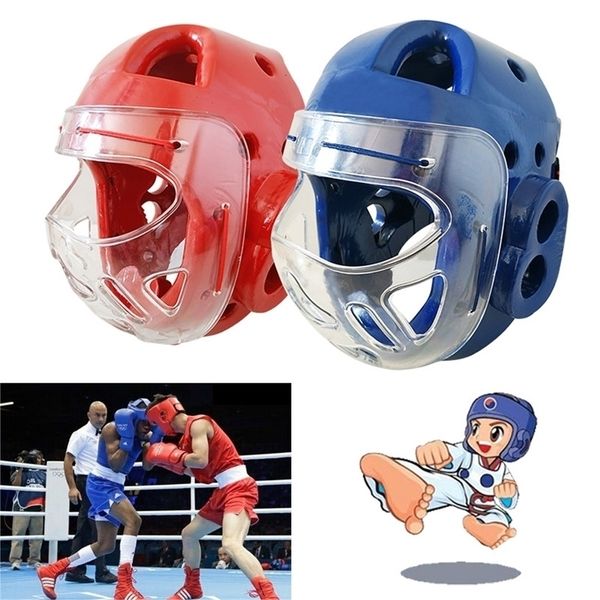 

protective gear kids sports head guard karate taekwondo competition boxing helmet martial art breathable protector waterproof headgear 22113