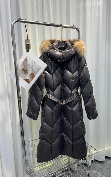 

designer womens down jacket embroidered diamond shaped block winter jackets keep warm puffer jacket conventional, Black