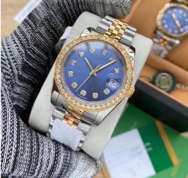 

u1 aaa luxury designer watch 26mm 28mm lovers watches diamond bezel datejust jubilee mens women gold face automatic movement sweep ladies wa, Slivery;brown