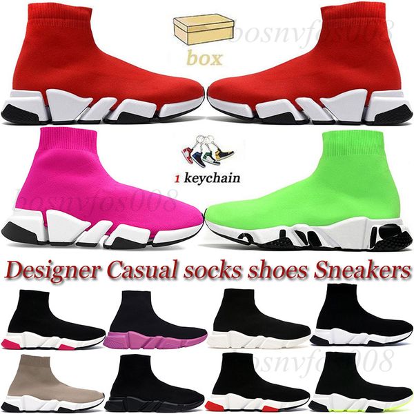 

designer fly knit socks sole casual shoes mens runner sock shoe clearsole yellow fluo gypsophila lace up beige womens sneakers classic speed