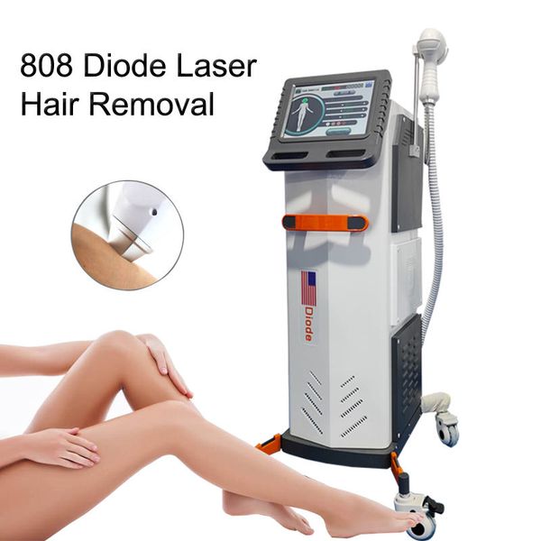 

2023 factory csot price 808nm diode laser epilator 808 1064 755nm laser hair removal machine, Black