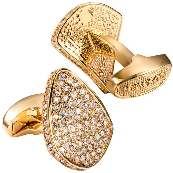 

cuff links hawson crystal cufflinks for men fashion luxury irregular french shirt suits accessories 221130, Silver