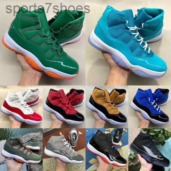 

lows retro 2023 xi 11 11s men women basketball shoes cherry pantone pure violet cool grey bred 25th anniversary 72-10 concord university