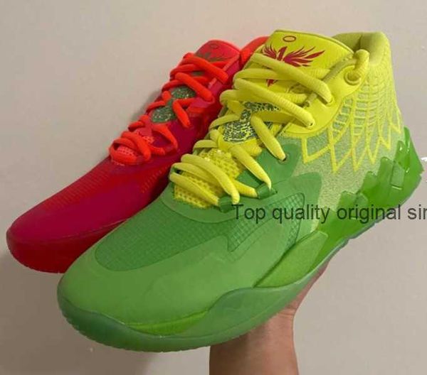 

lamelo ball mb01 ric-kmorty kids basketball shoes store outle queen city black red grey sport shoe trainner sneakers us4.5-us12