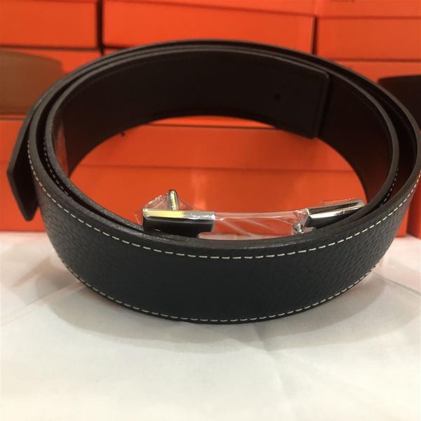 

2021 luxury designer belts men women of mens and with fashion big buckle real leather 13r, Black;brown