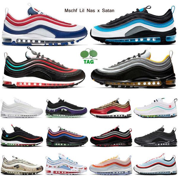 

running shoes mens trainers sports sneakers halloween reflective bred south beach outdoor men women mschf lil nas x satan jesus