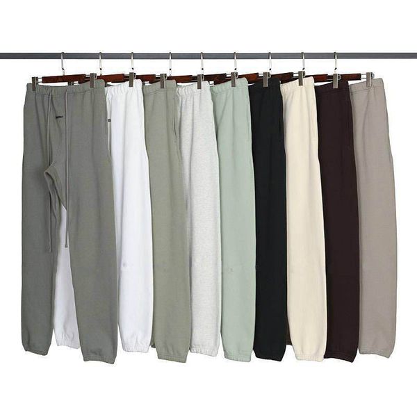 

3m reflective pants trousers casual coffee brown drawstring sweatpants men women joggers, Black