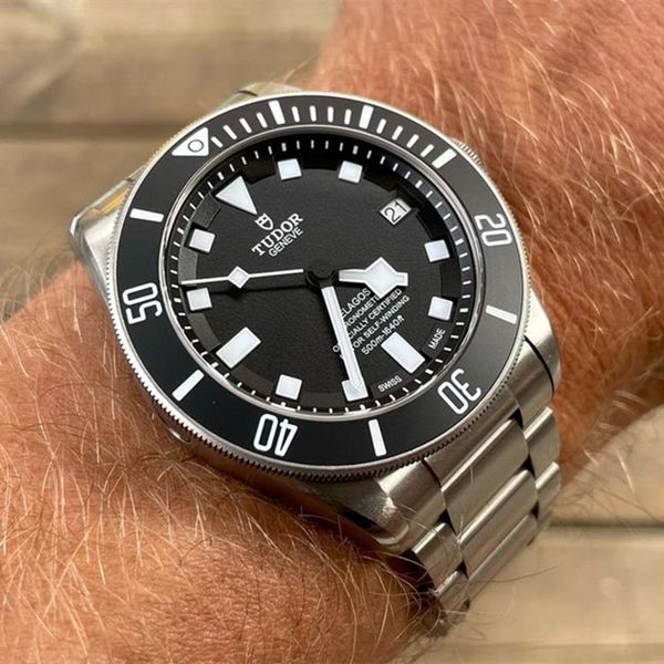 

tudors pelagos aaa 3a quality band watches sapphire glass 25600tb 42mm men with gift box automatic titanium crystal a01, Black;brown