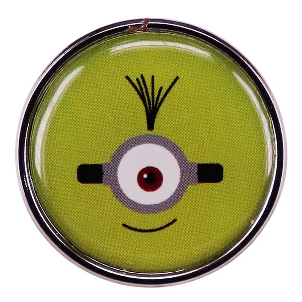 

minions-lapel pin animated movie despicablexme enamel pin button badge, Blue