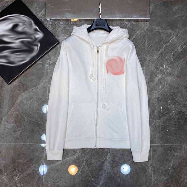 

men's hoodies sweatshirts 3a classic mens zipper ch designer horseshoe sanskrit cross print pullover heart hoody sweater luxury woman j, Black