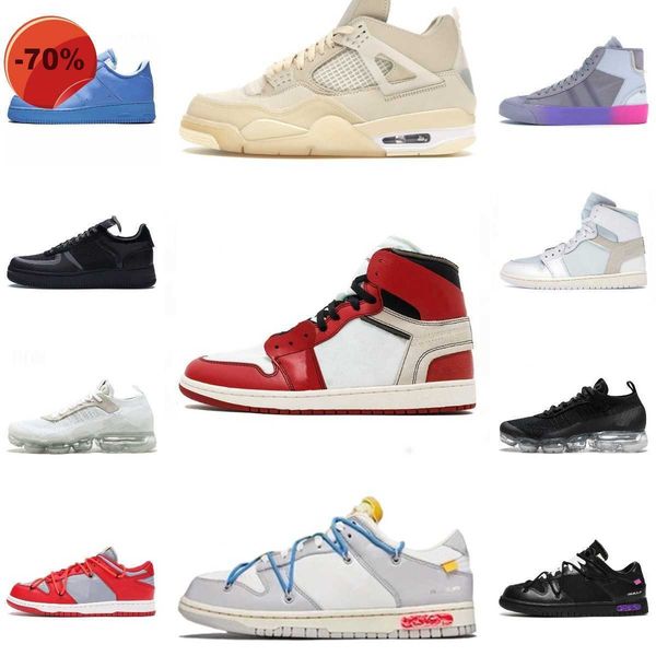 

low shoes designer one low dunkes running shoes men women rubber airs offs mca volt white black forces basketball jumpman 1 1s 4 sail 4s 5 f