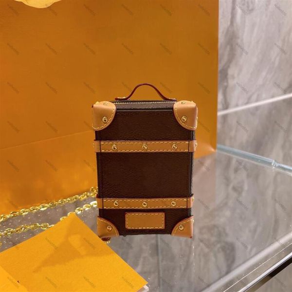 

fashion lipstick bags mens ladies flower credit card holder coin purse key pouch wallets with letter rectangle shape little chain 269d, Red;black