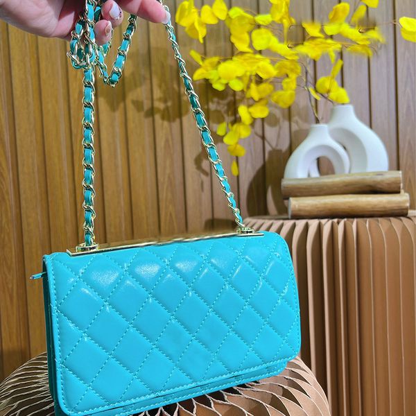 

classic luxury bag fashion card holde shoulder bag designer women chains handbag genuine leather messenger wallets crossbody purse luxurys d