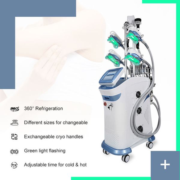 

factory price 5 cryo handle slimming 360 cool tech cryolipolyse body shaping fat ing 360 double chin fat dissolved