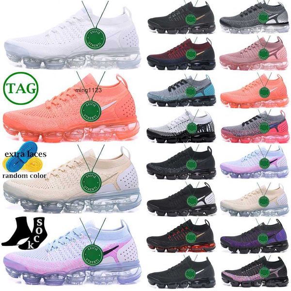 

2023 casual shoes zapatos walking trainers sneakers triple black white blue red pink designer cushion outdoor maxs with box men women aap f