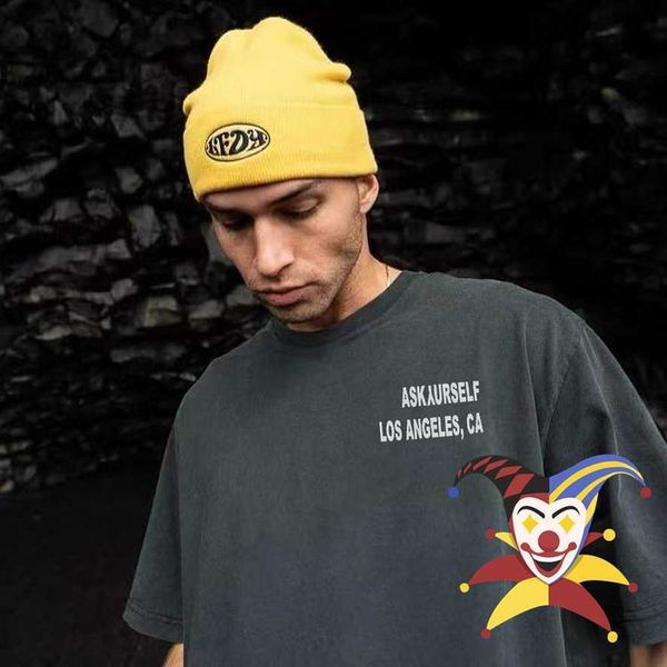 

men's t-shirts askyurself california city t-shirt men women 1 1 high-quality letters print askyurself tee loose short sleeve t221202, White;black