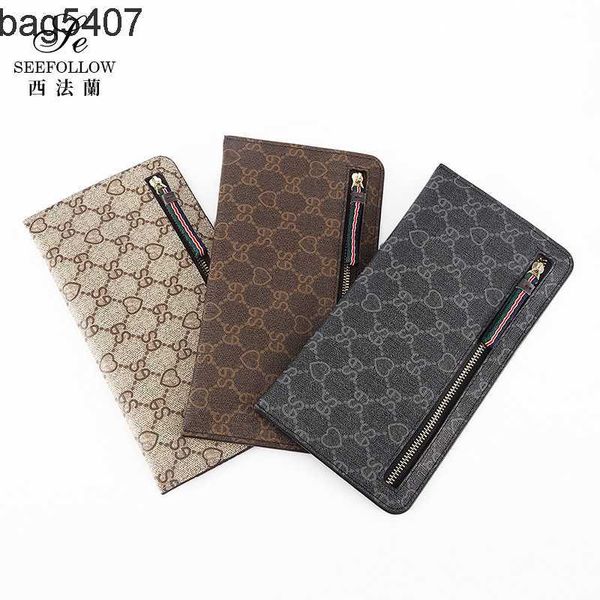 

luxury design bag ladies purseshop wholesale and retail fashion 2023 new women's long slim wallet phone zero handbag