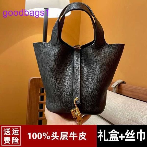 

designer picotin lock bag for women price genuine leather all manual vegetable basket hand sewn wax thread head layer cowhide buck