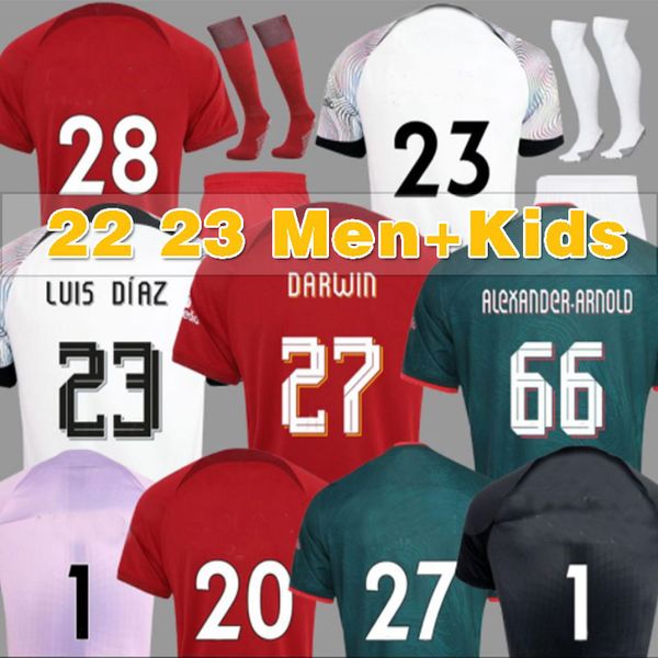 

2021 2022 2023 soccer jerseys 22 23 football shirt alexander arnold a.becker phillips keita konate camisa de futebol men women kids kit cami, Black;yellow