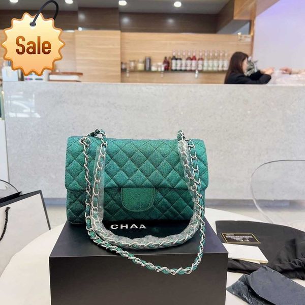 

women's brand designers shoulder bags 23 diamond embroidery colored sequins dazzling gradient leather portable multi-function cross-bod